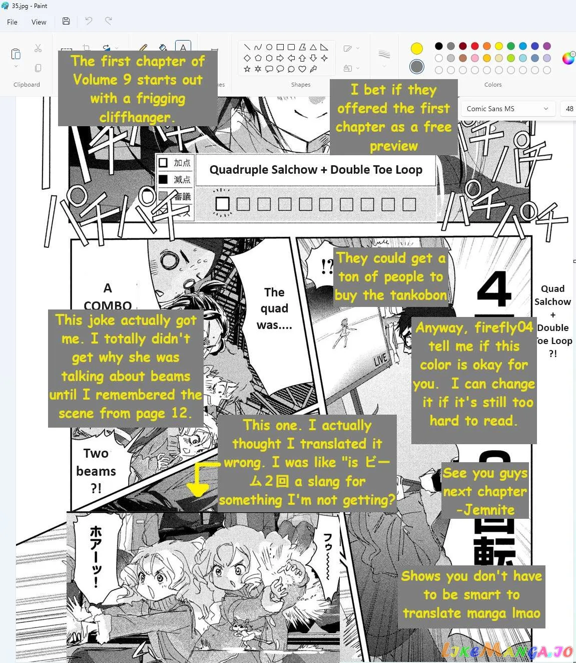Medalist  Manga Chapter 34 page 52 - 