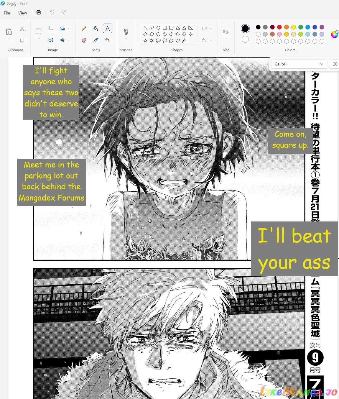 Medalist  Manga Chapter 35 page 53 - 