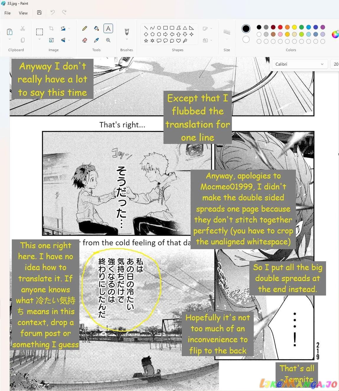 Medalist  Manga Chapter 35 page 54 - 