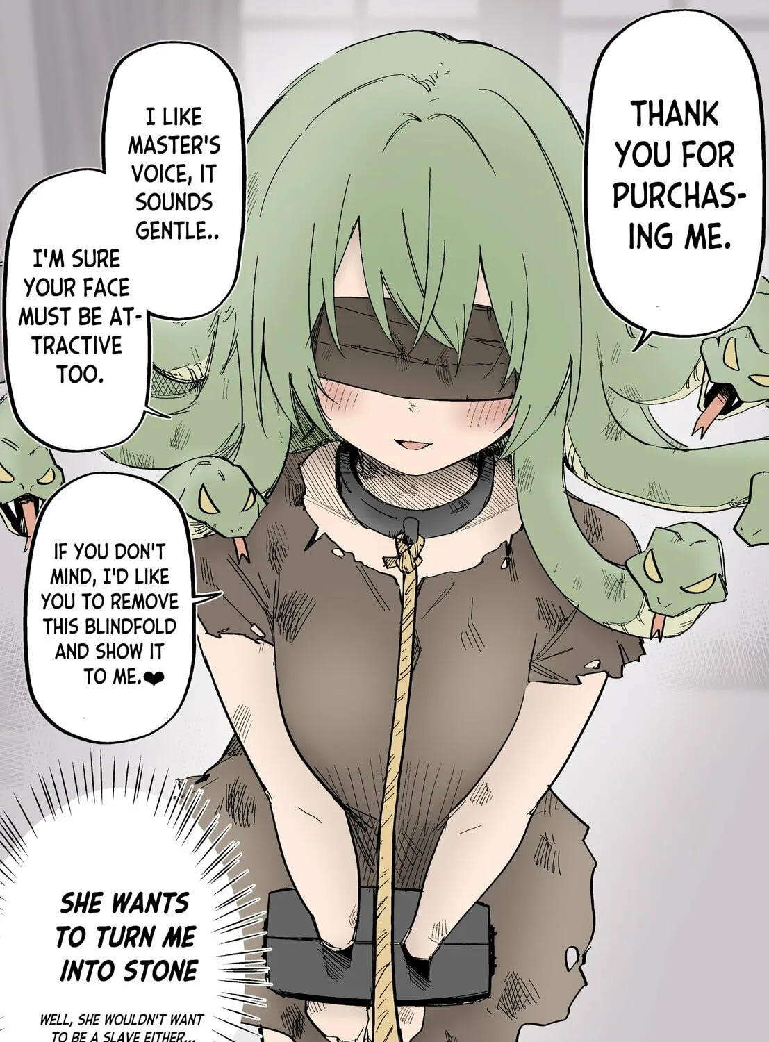 Medusa Dorei o Katta (Fan Colored) Chapter 1 page 1 - 