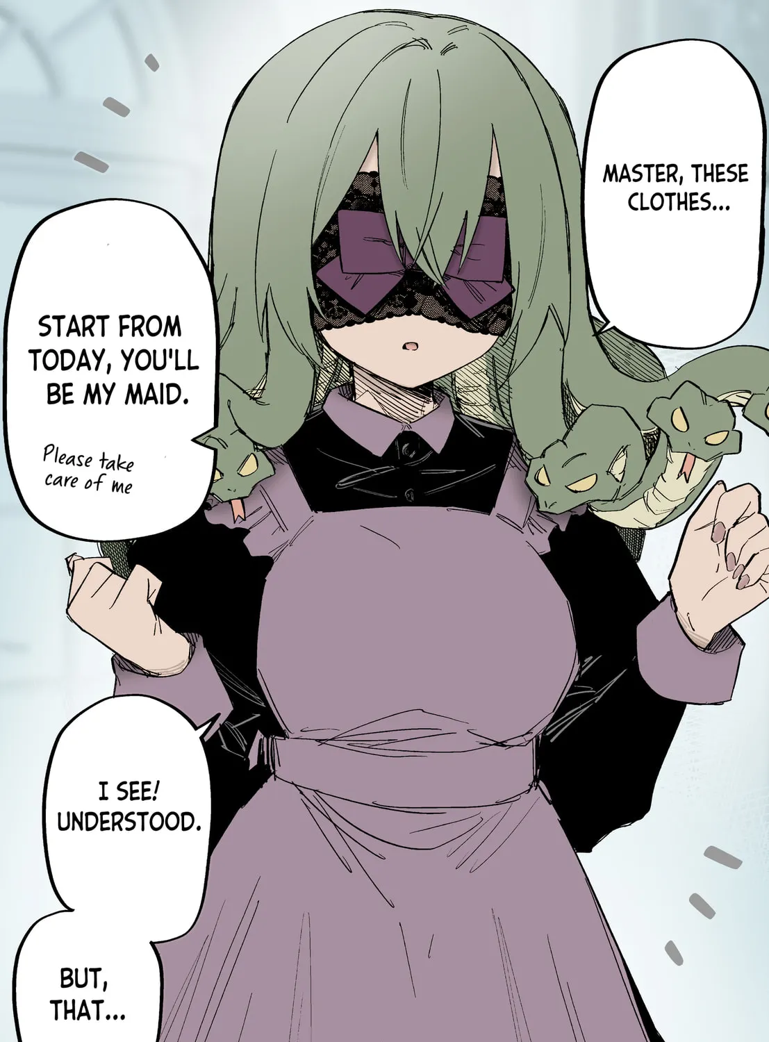 Medusa Dorei o Katta (Fan Colored) Chapter 4 page 1 - 