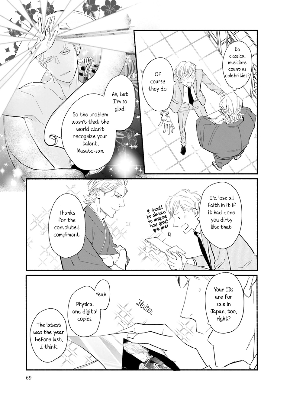 Meeting my idol healed me and now I’m returning the favor! Chapter 3 page 6 - 