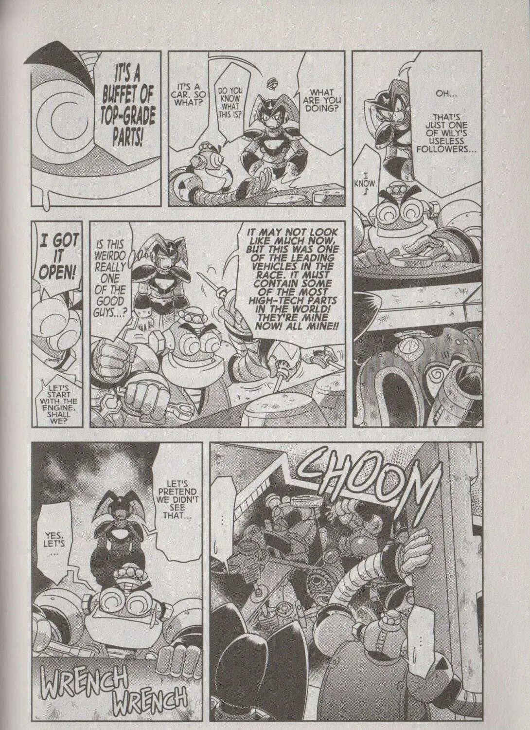 Mega Man Megamix Chapter 0 page 131 - 