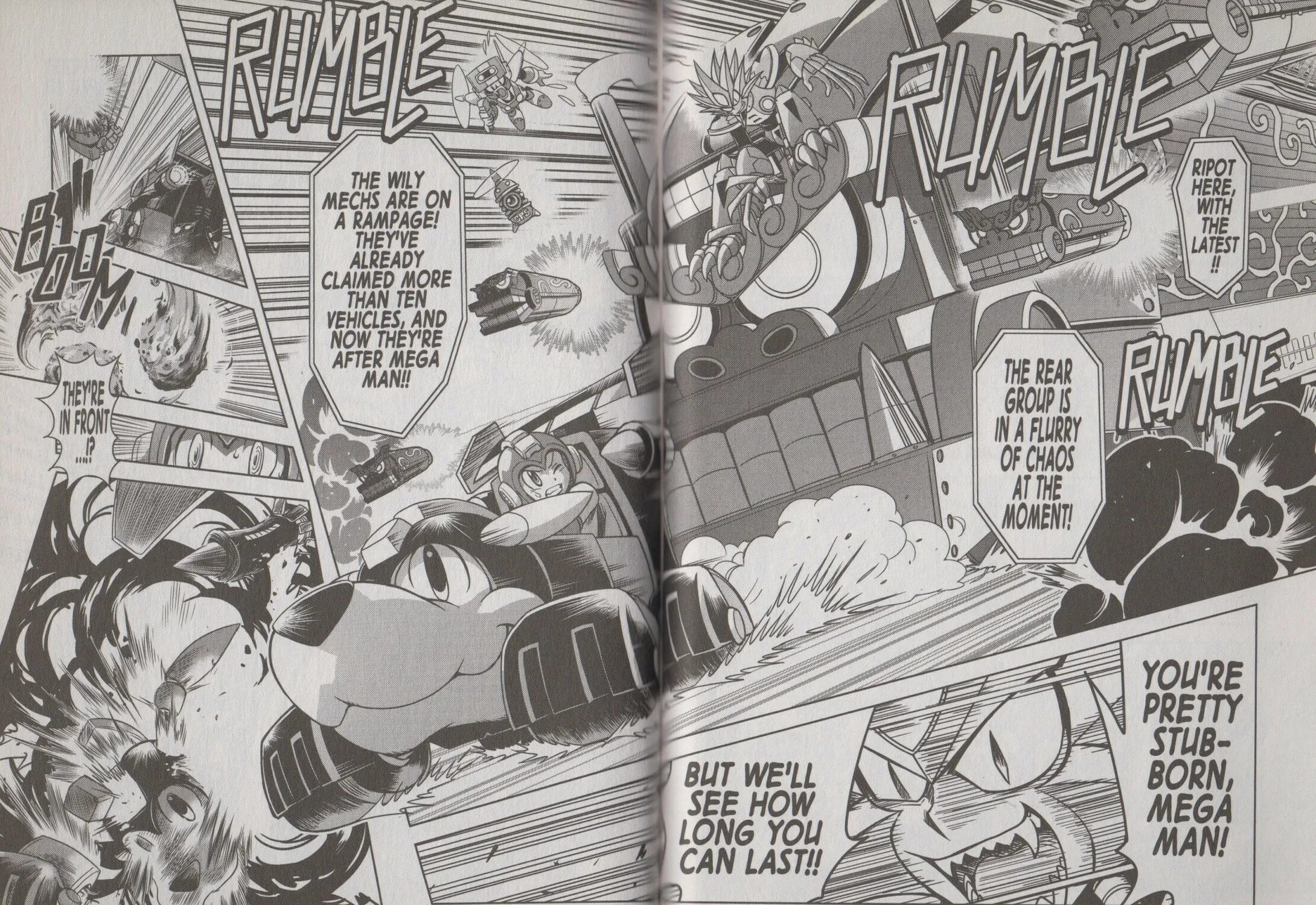 Mega Man Megamix Chapter 0 page 85 - 