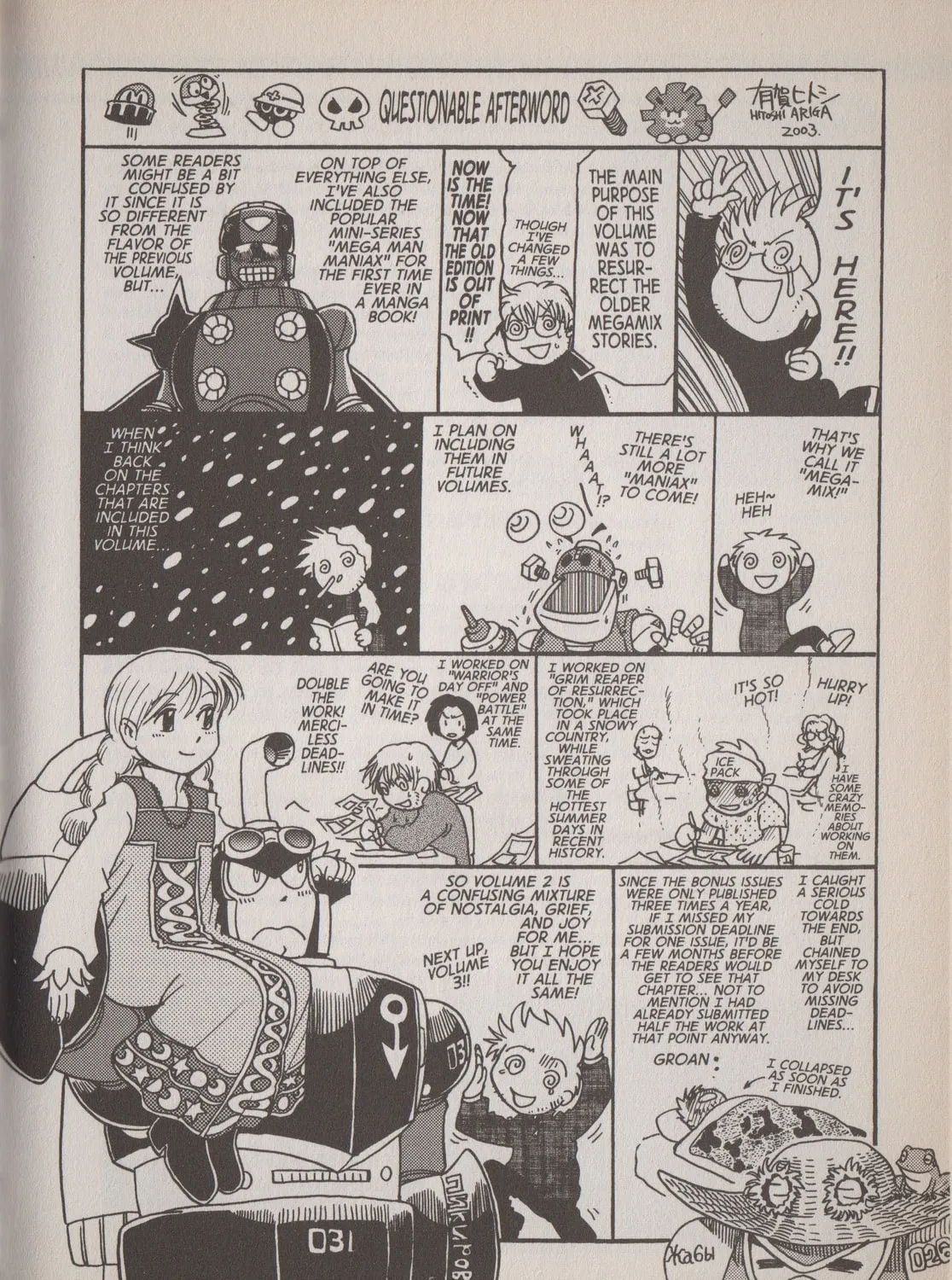 Mega Man Megamix Chapter 3.1 page 133 - 