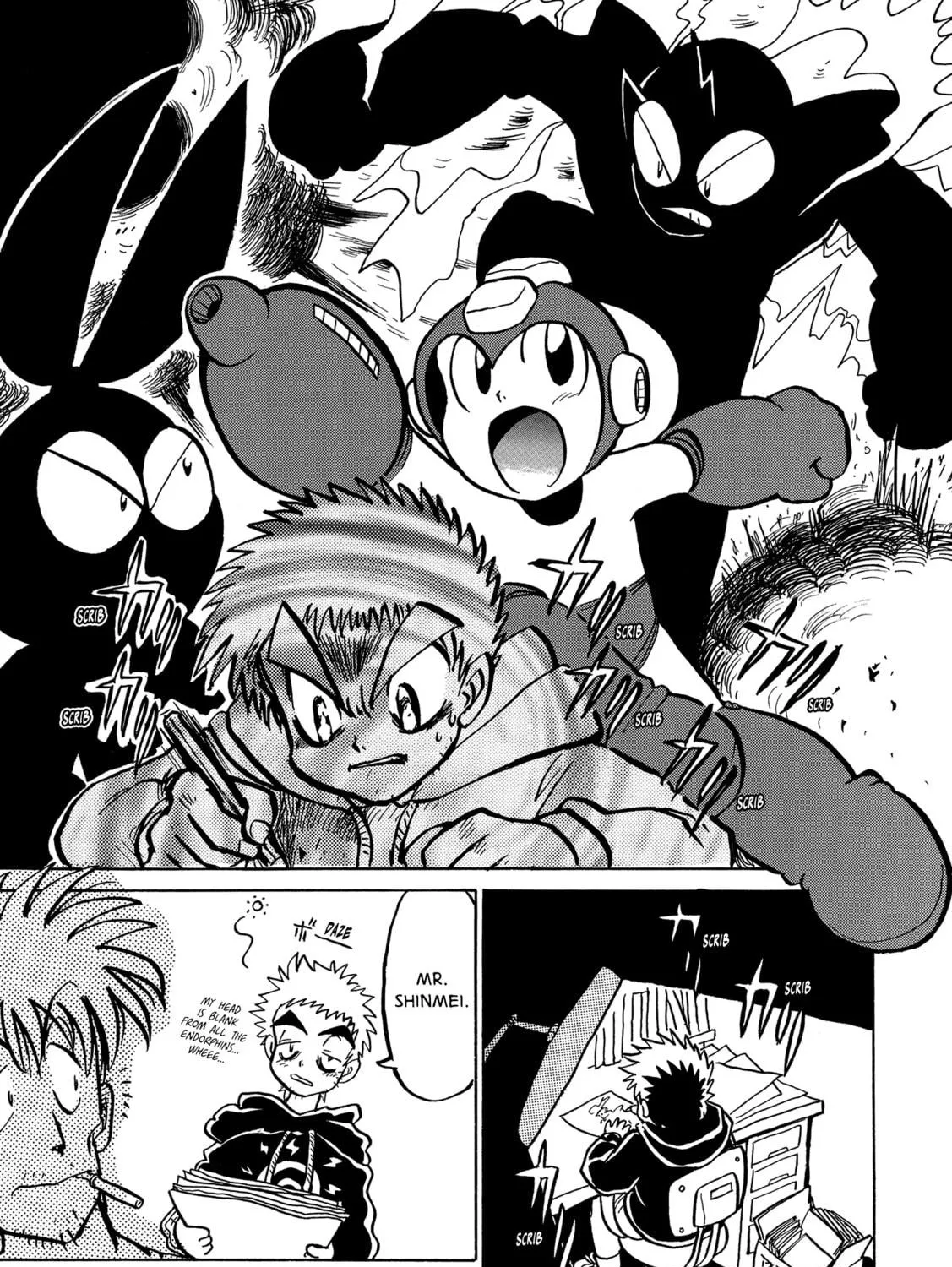 Mega Man Megamix Chapter 5 page 35 - 