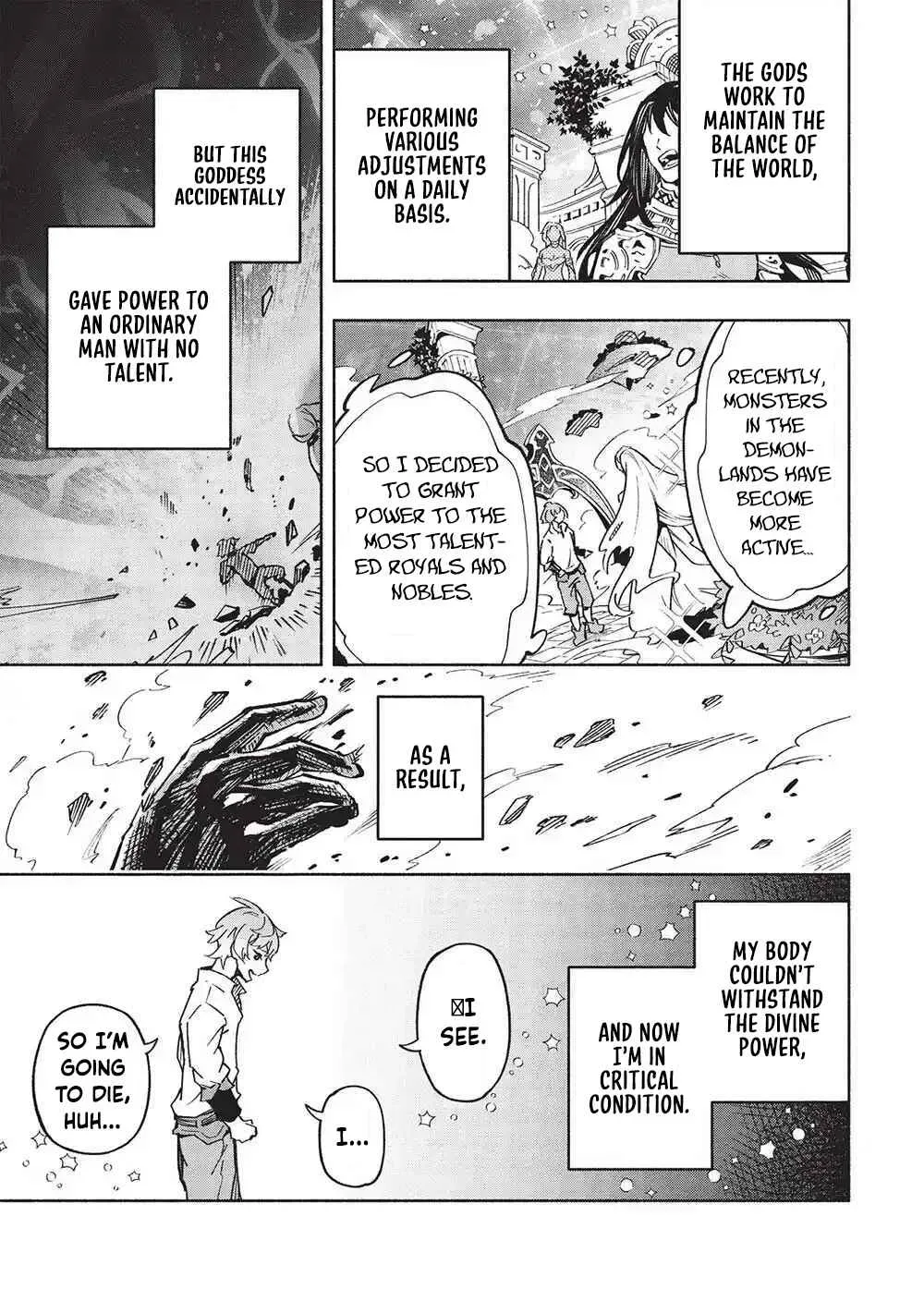 Megami kara "Fuka" no Skill wo Sazukatta Ore ga, Naze ka Genjuuya Shinjuu wo Shitagaeru Saikyou Tamer ni Naru Made Chapter 1 page 5 - 