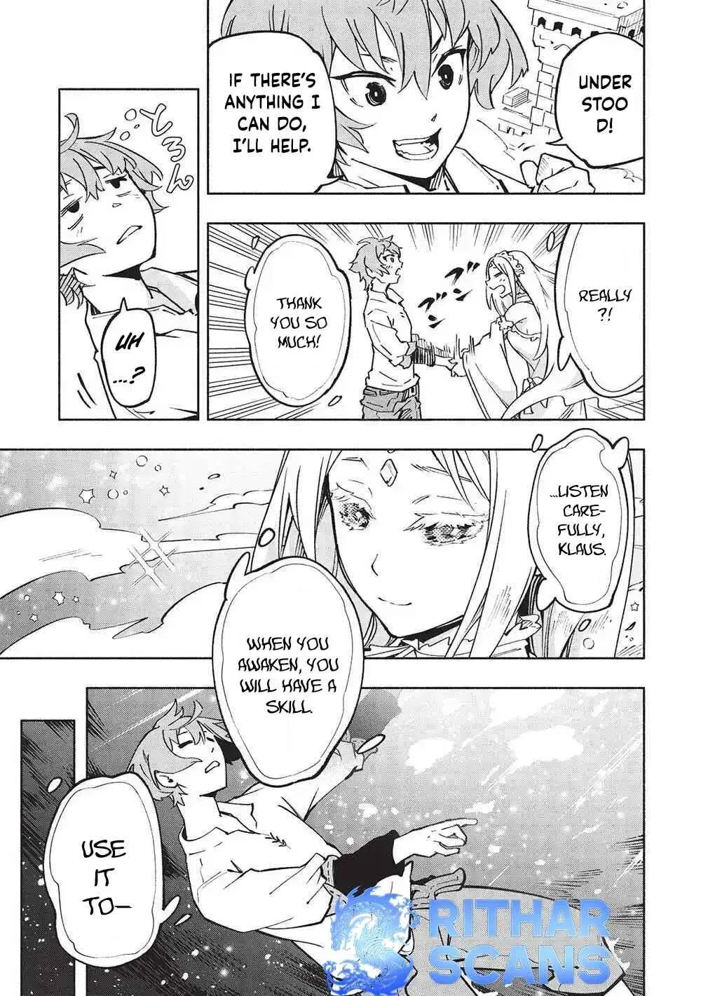 Megami kara "Fuka" no Skill wo Sazukatta Ore ga, Naze ka Genjuuya Shinjuu wo Shitagaeru Saikyou Tamer ni Naru Made Chapter 1 page 7 - 