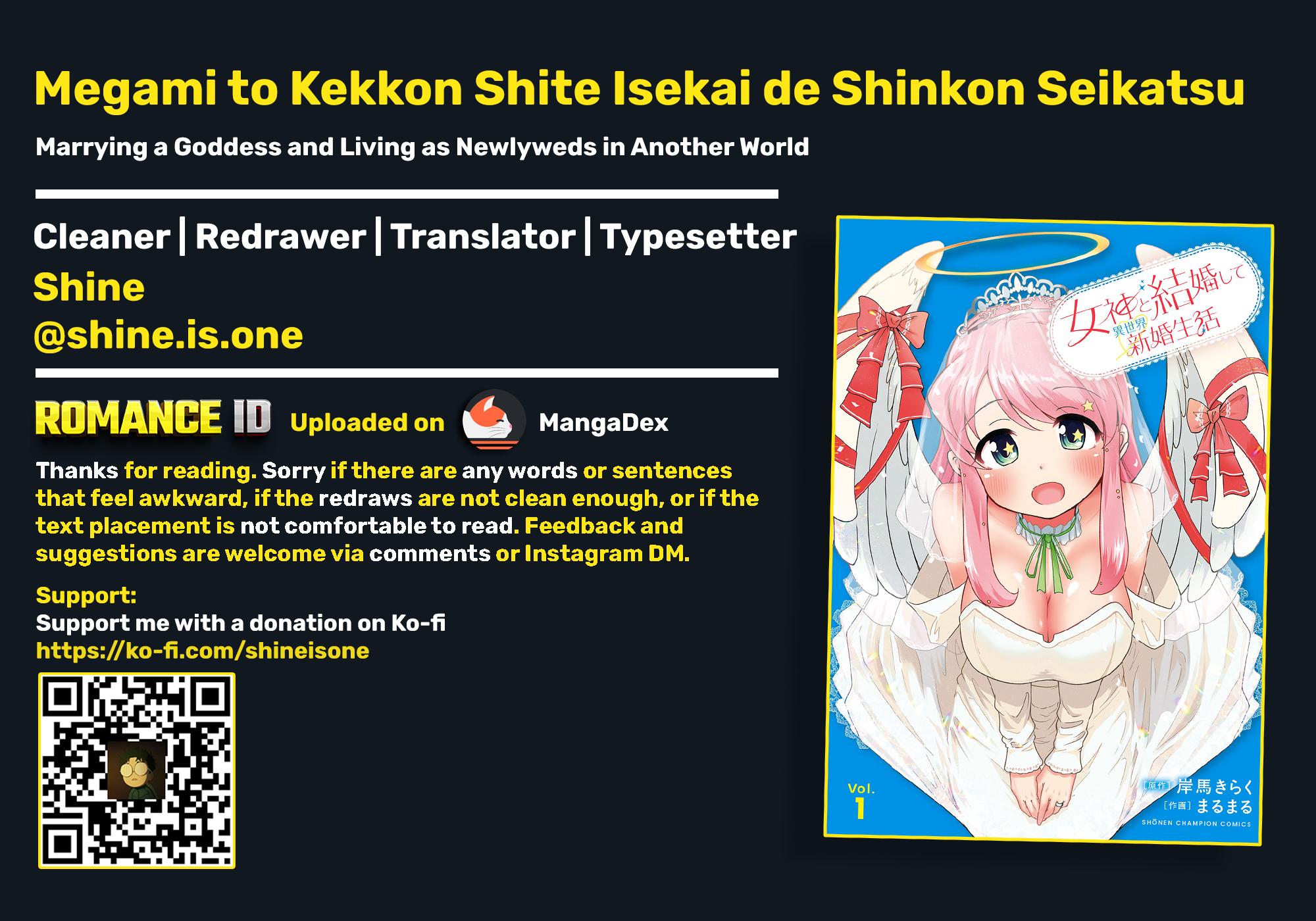 Megami to Kekkon Shite Isekai de Shinkon Seikatsu Chapter 13 page 26 - 