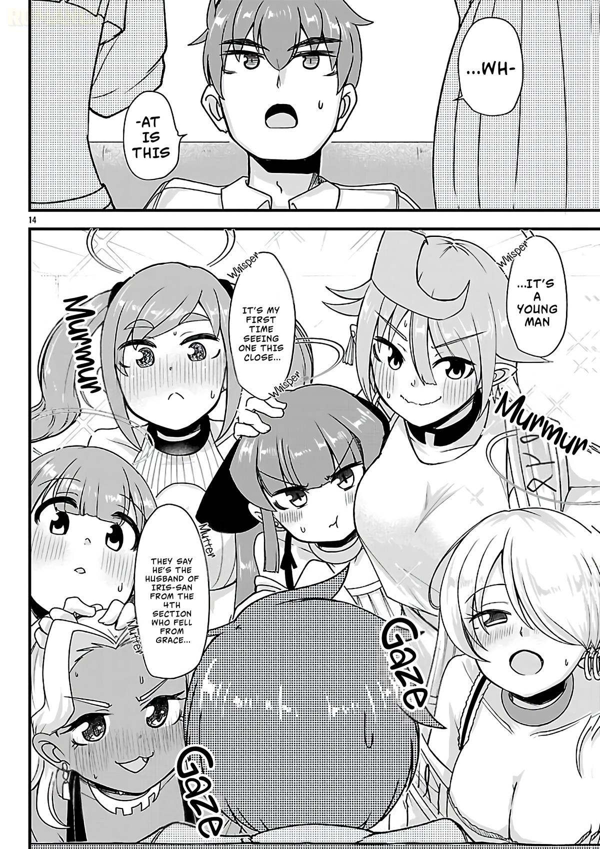 Megami to Kekkon Shite Isekai de Shinkon Seikatsu Chapter 14 page 15 - 