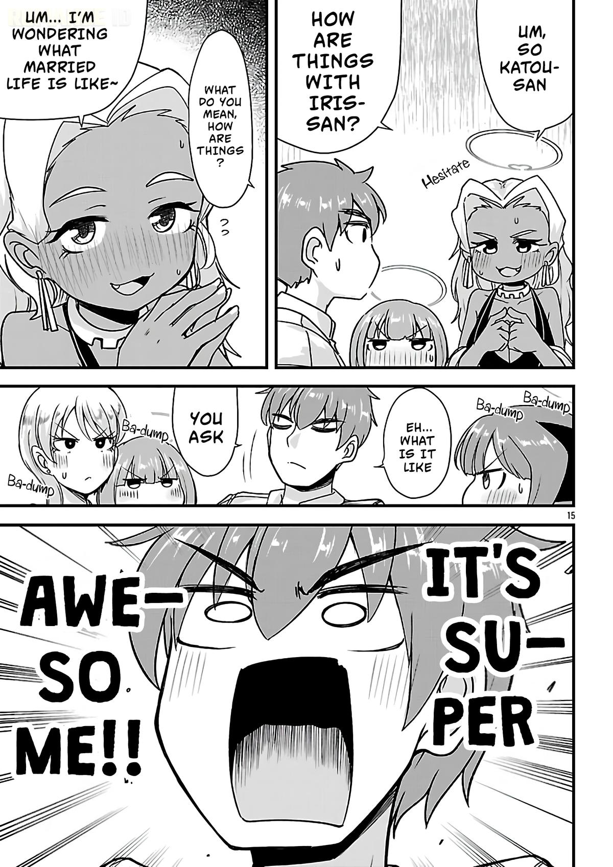 Megami to Kekkon Shite Isekai de Shinkon Seikatsu Chapter 14 page 16 - 