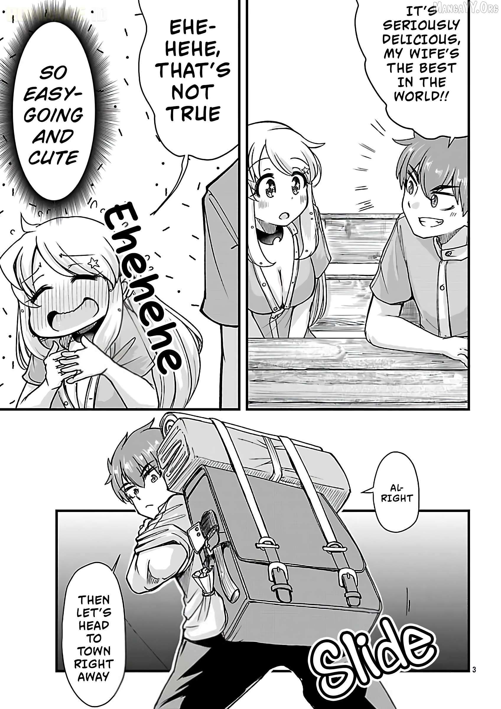 Megami to Kekkon Shite Isekai de Shinkon Seikatsu Chapter 9 page 4 - 