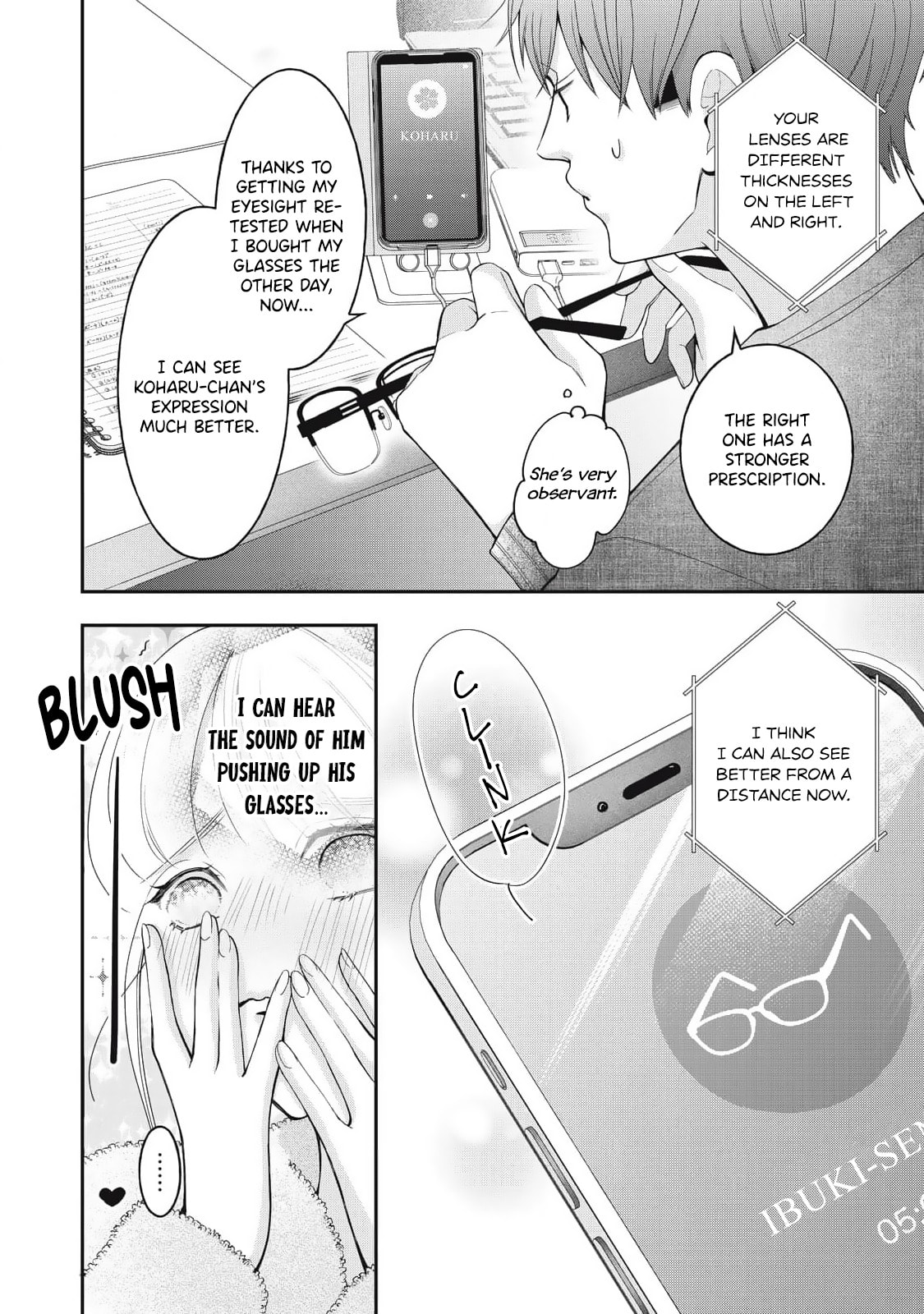 Megane na Kare to Fechi Kanojo Chapter 10 page 3 - 