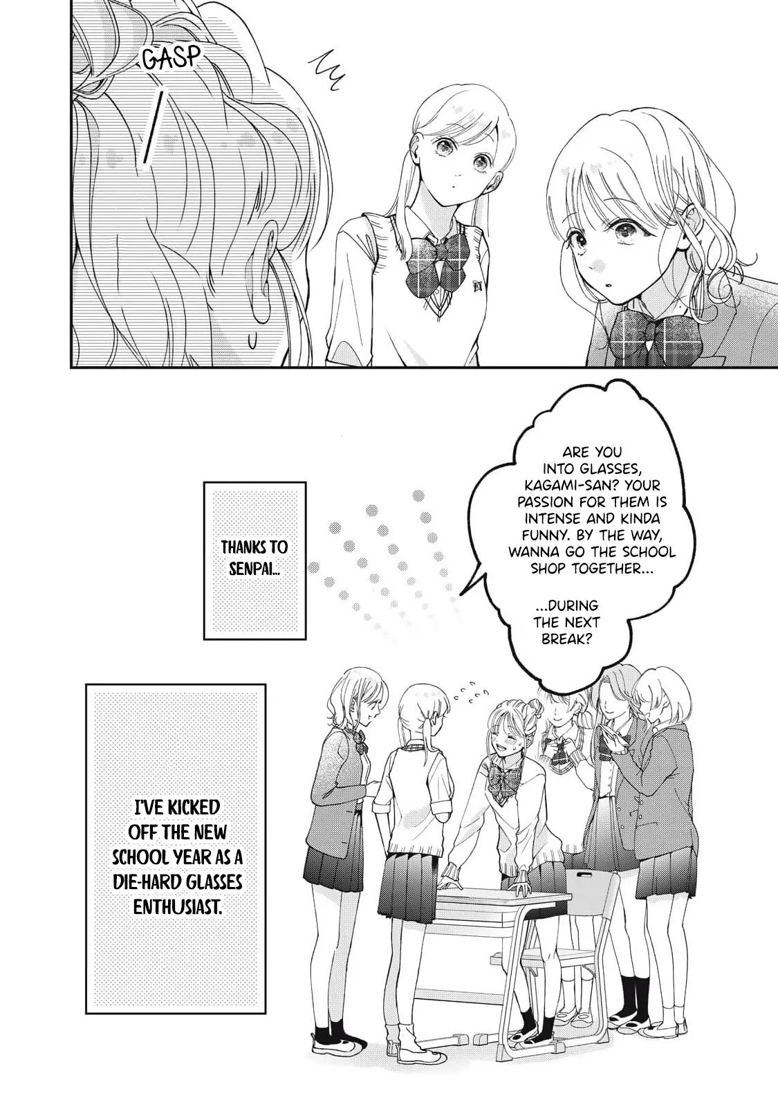 Megane na Kare to Fechi Kanojo Chapter 12 page 9 - 