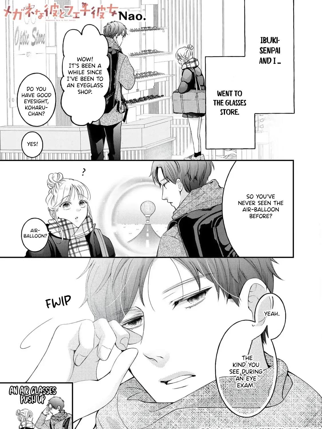 Megane na Kare to Fetish Kanojo Chapter 5 page 3 - 
