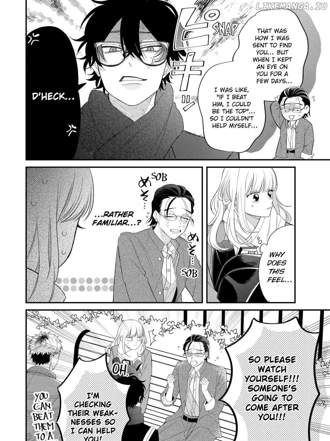 Megane, Tokidoki, Yankee-kun Chapter 32.2 page 4 - 