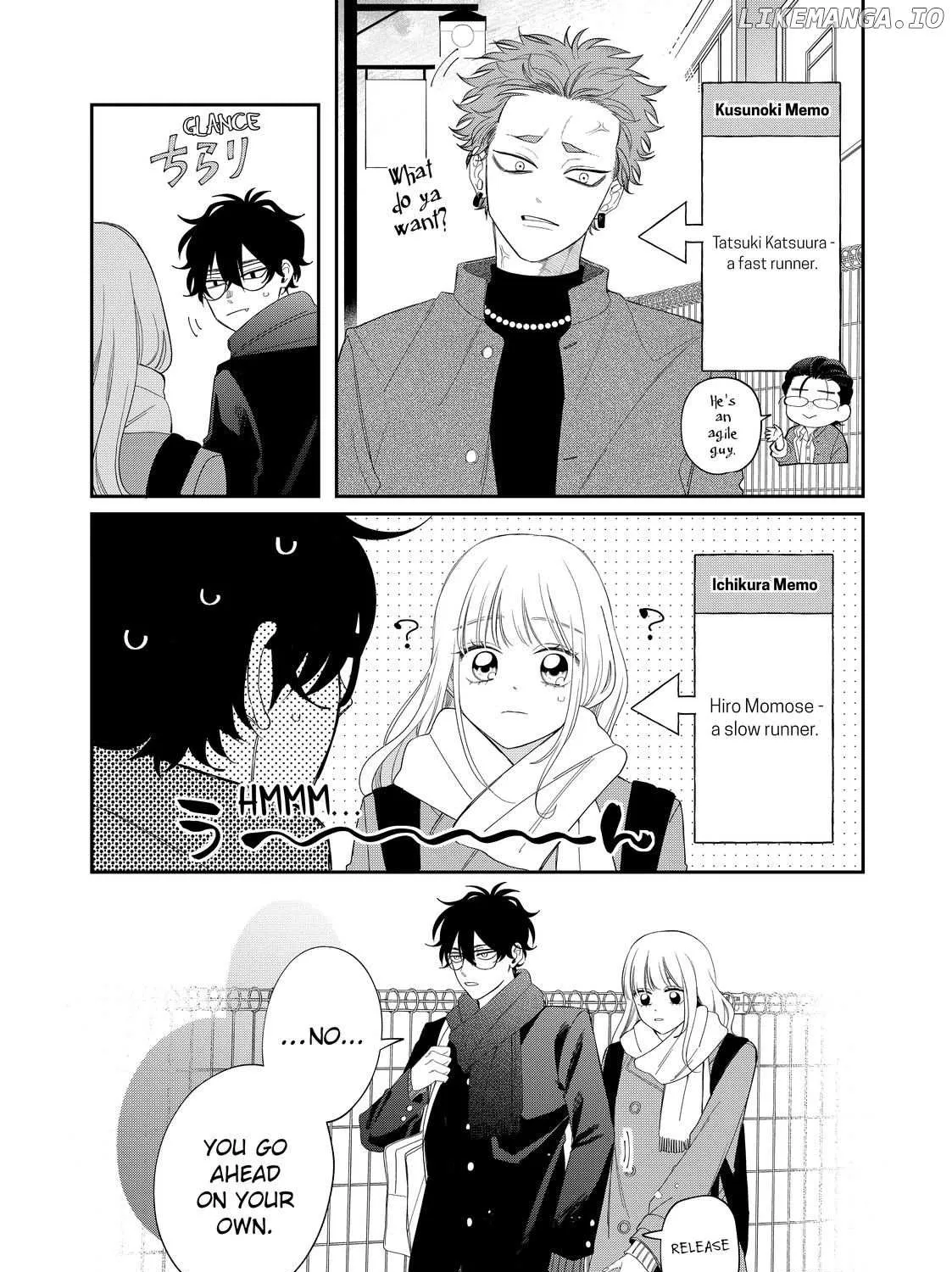 Megane, Tokidoki, Yankee-kun Chapter 33.1 page 12 - 