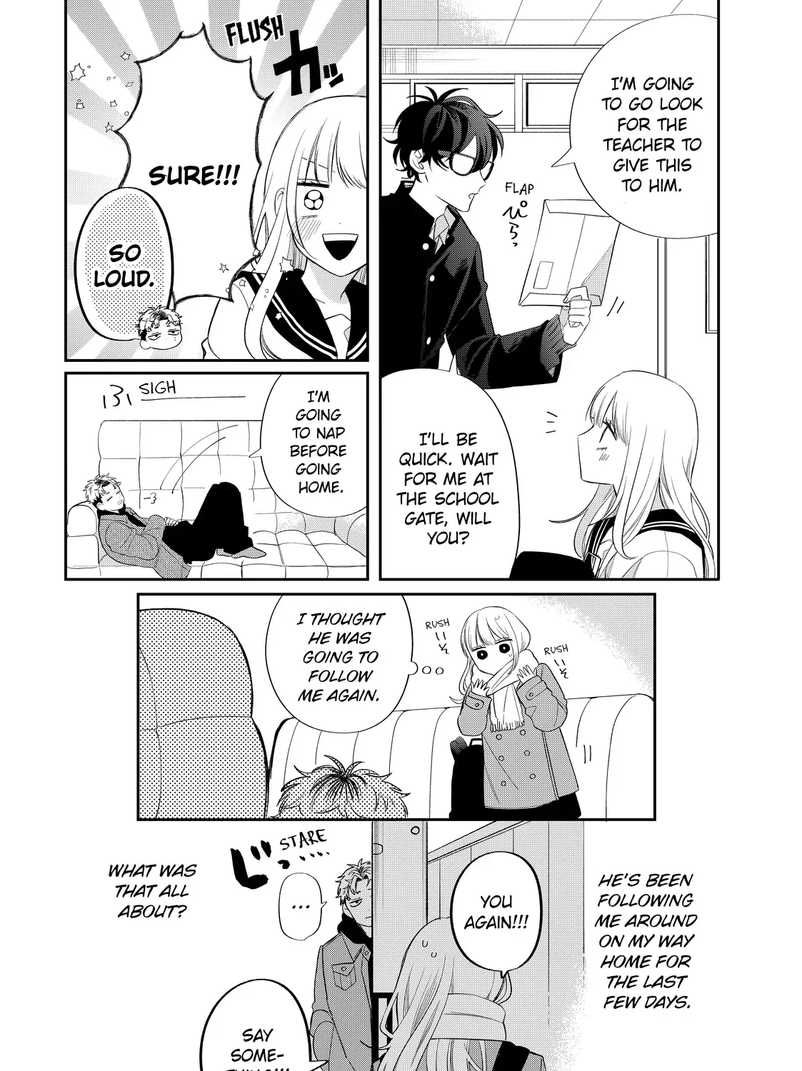 Megane, Tokidoki, Yankee-kun Chapter 36.1 page 15 - 