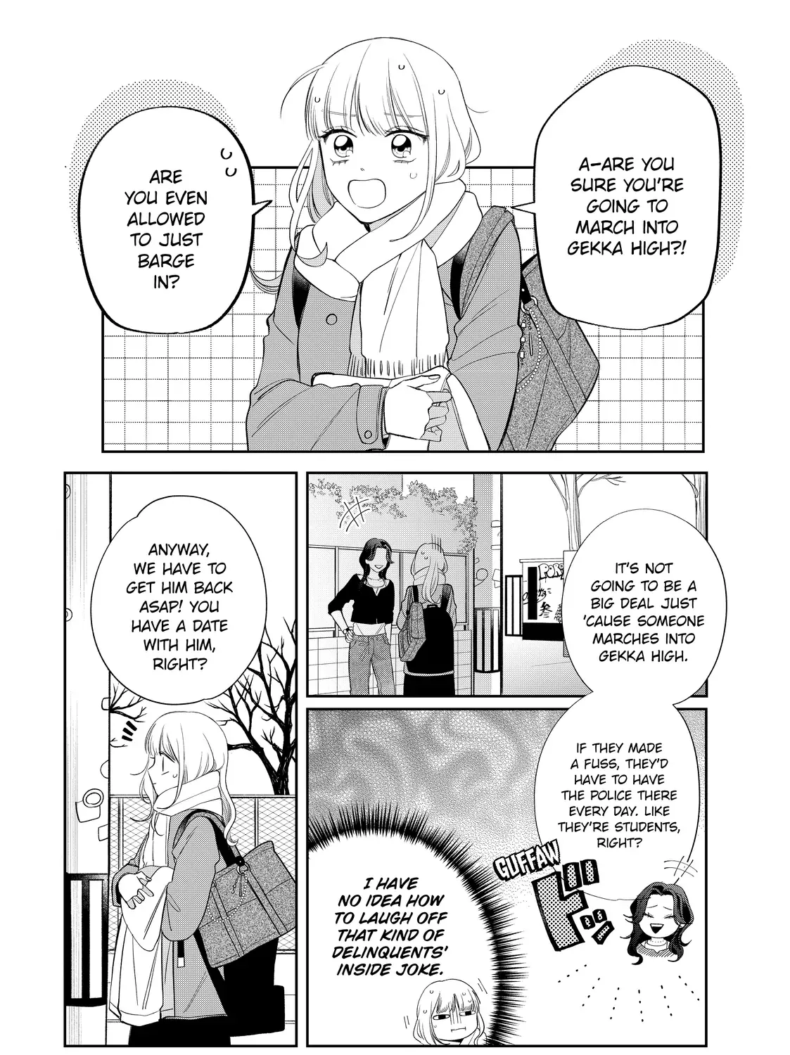 Megane, Tokidoki, Yankee-kun Chapter 36.2 page 16 - 