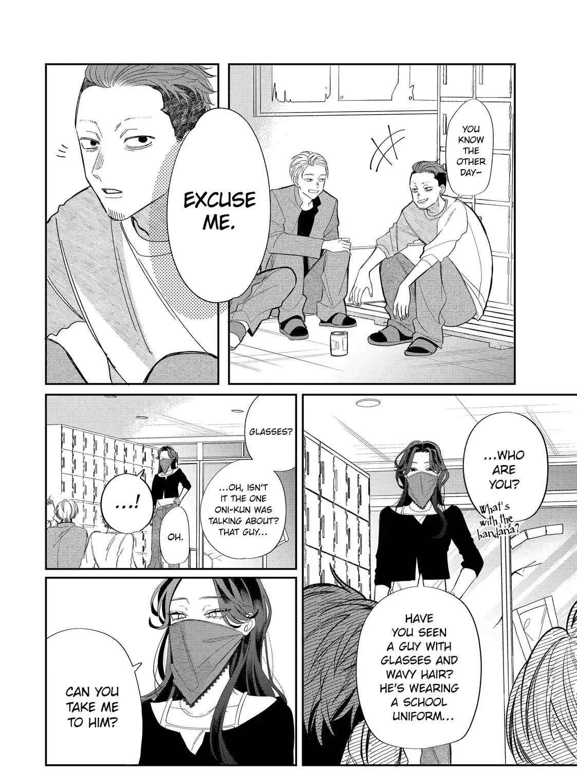 Megane, Tokidoki, Yankee-kun Chapter 36.2 page 32 - 