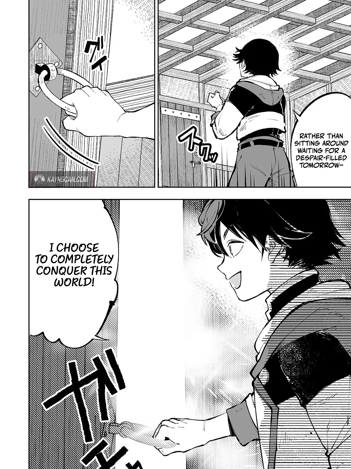 Meikyuu Kyousokyoku ~Eroge Sekainanoni Ero Socchinoke de Hitasura Saikyou wo Mezasu Mob Tenseisha~ Chapter 1 page 48 - 