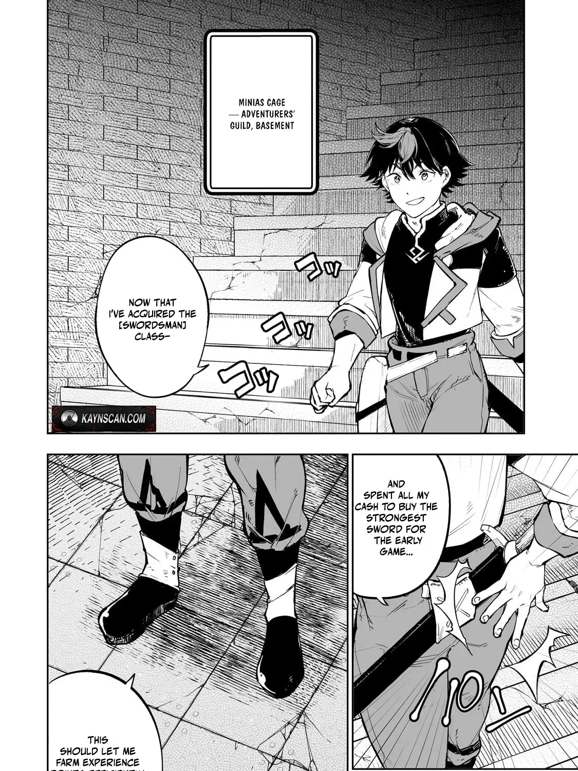 Meikyuu Kyousokyoku ~Eroge Sekainanoni Ero Socchinoke de Hitasura Saikyou wo Mezasu Mob Tenseisha~ Chapter 2 page 4 - 