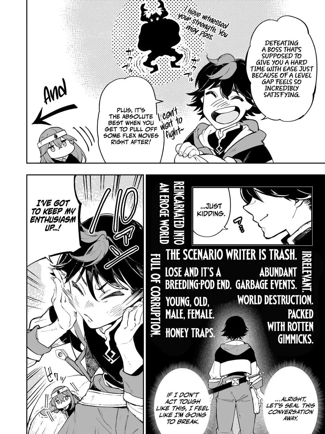 Meikyuu Kyousokyoku ~Eroge Sekainanoni Ero Socchinoke de Hitasura Saikyou wo Mezasu Mob Tenseisha~ Chapter 5 page 20 - 