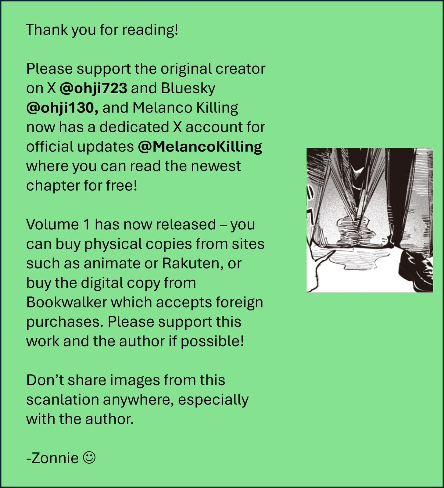Melanco Killing Chapter 8.5 page 12 - 