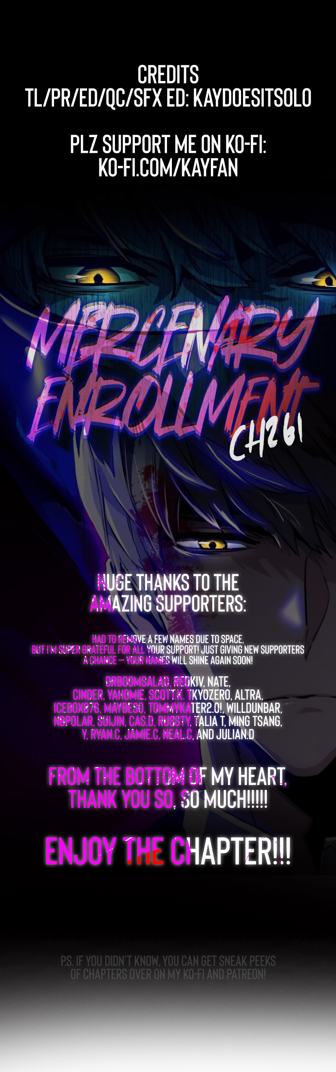 Mercenary enrollement Chapter 261 page 1 - 
