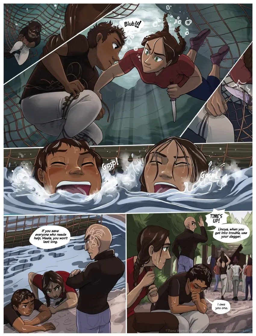 Mermaid Huntress Chapter 11 page 1 - 