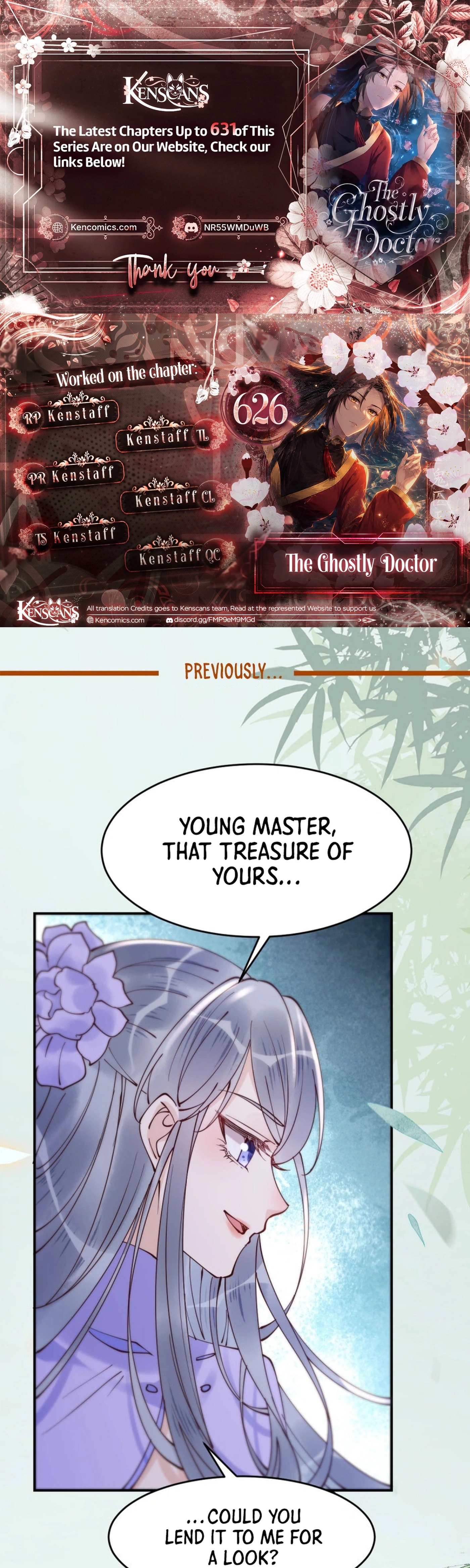 Mesmerizing Ghost Doctor (Colored) Chapter 626 page 1 - 