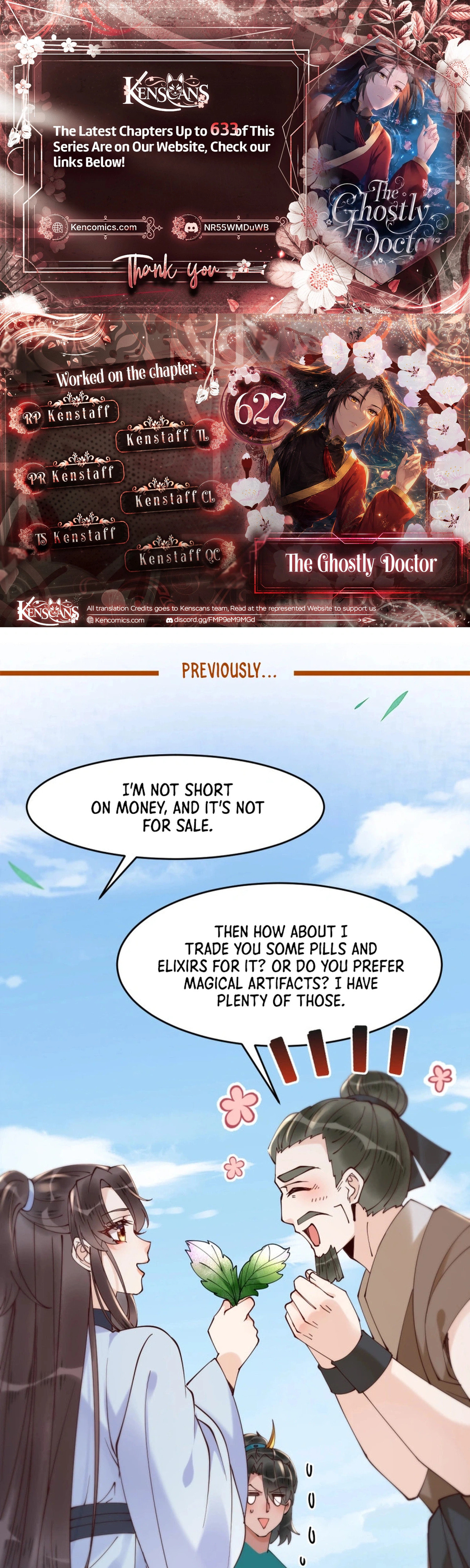 Mesmerizing Ghost Doctor (Colored) Chapter 627 page 1 - 