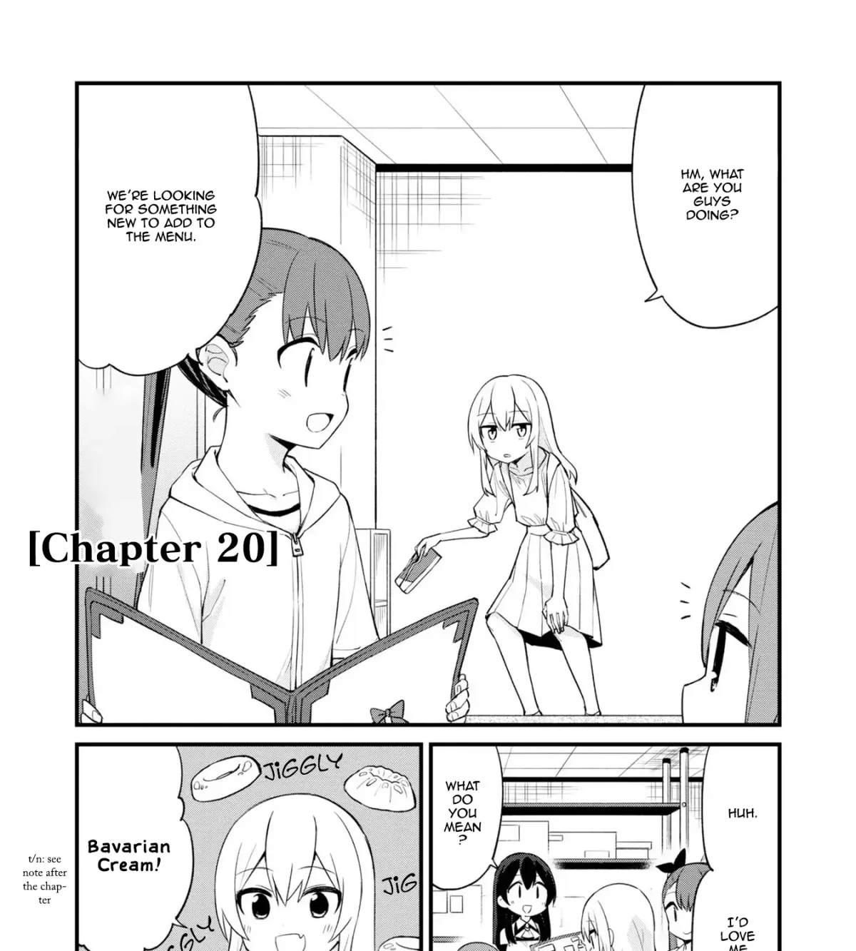 Mesugaki no Iru Kissaten Chapter 20 page 1 - 