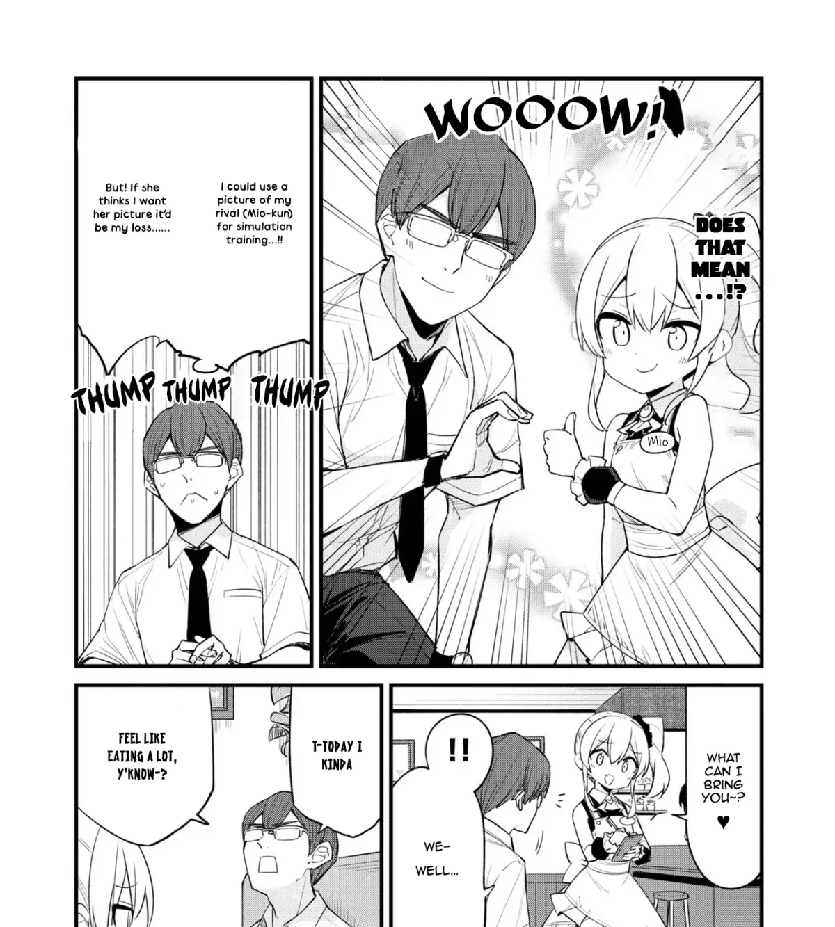 Mesugaki no Iru Kissaten Chapter 21 page 3 - 