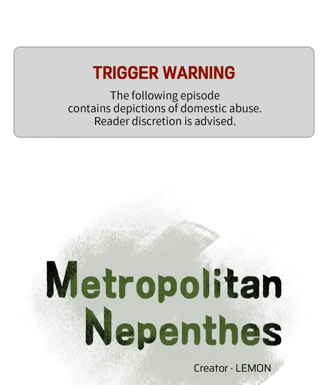Metropolitan Nepenthes Chapter 4 page 3 - 