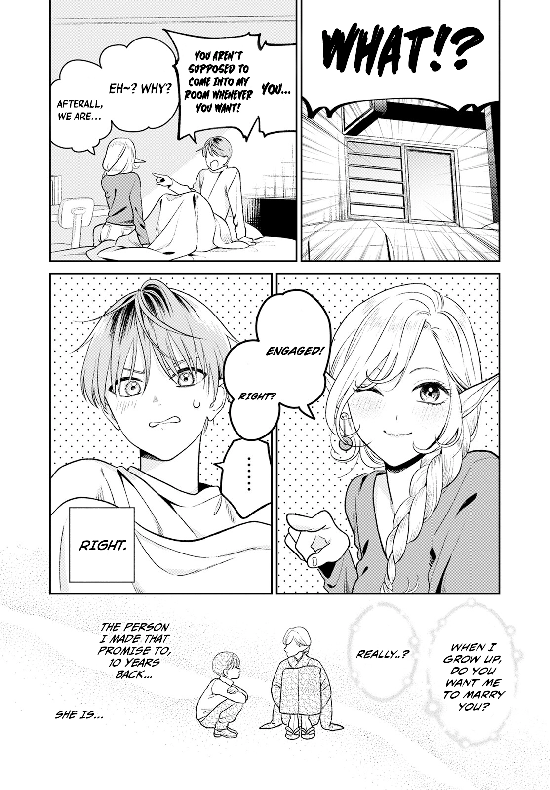 Miboujin Elf no Kanamori-san Chapter 2 page 5 - 