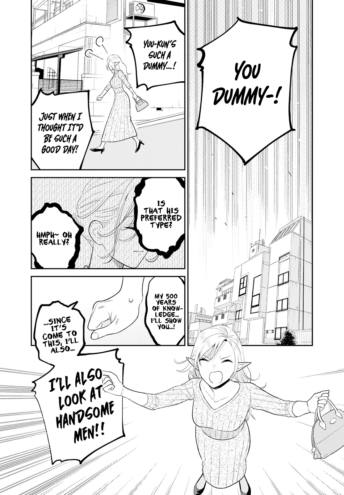 Miboujin Elf no Kanamori-san Chapter 4 page 9 - 