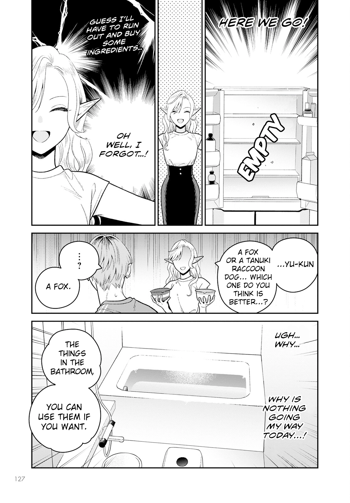 Miboujin Elf no Kanamori-san Chapter 7 page 12 - 