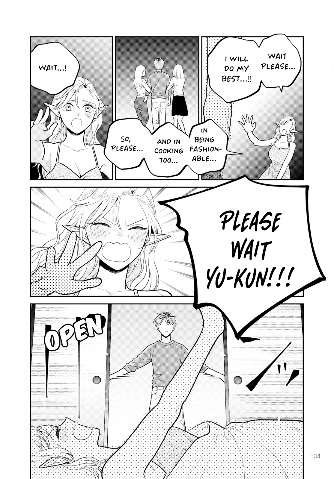 Miboujin Elf no Kanamori-san Chapter 7 page 19 - 