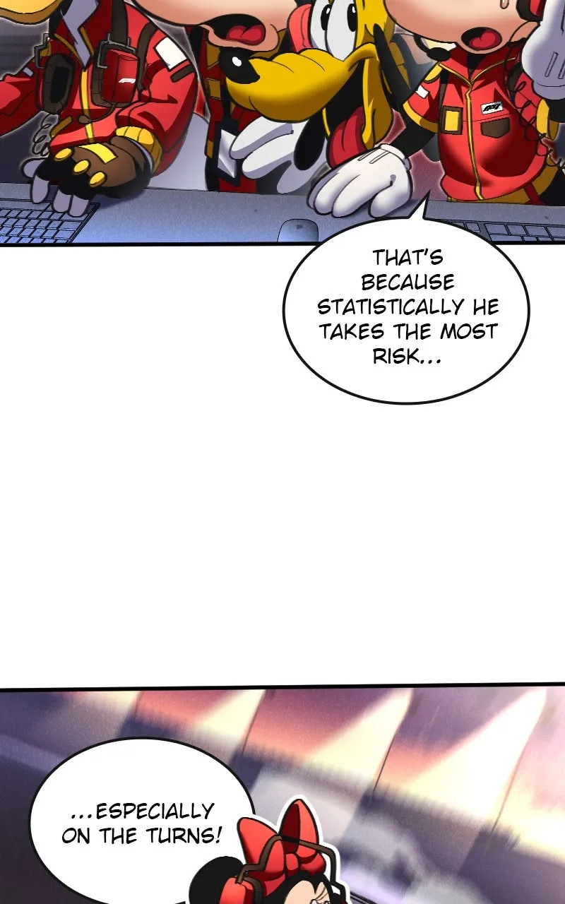 Mickey x F1®:Racing to the Top! Chapter 3 page 8 - 
