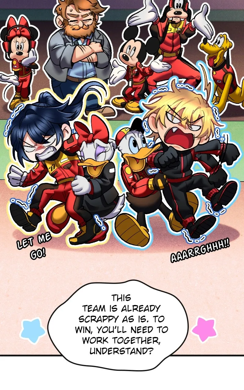Mickey x F1®:Racing to the Top! Chapter 3 page 74 - 