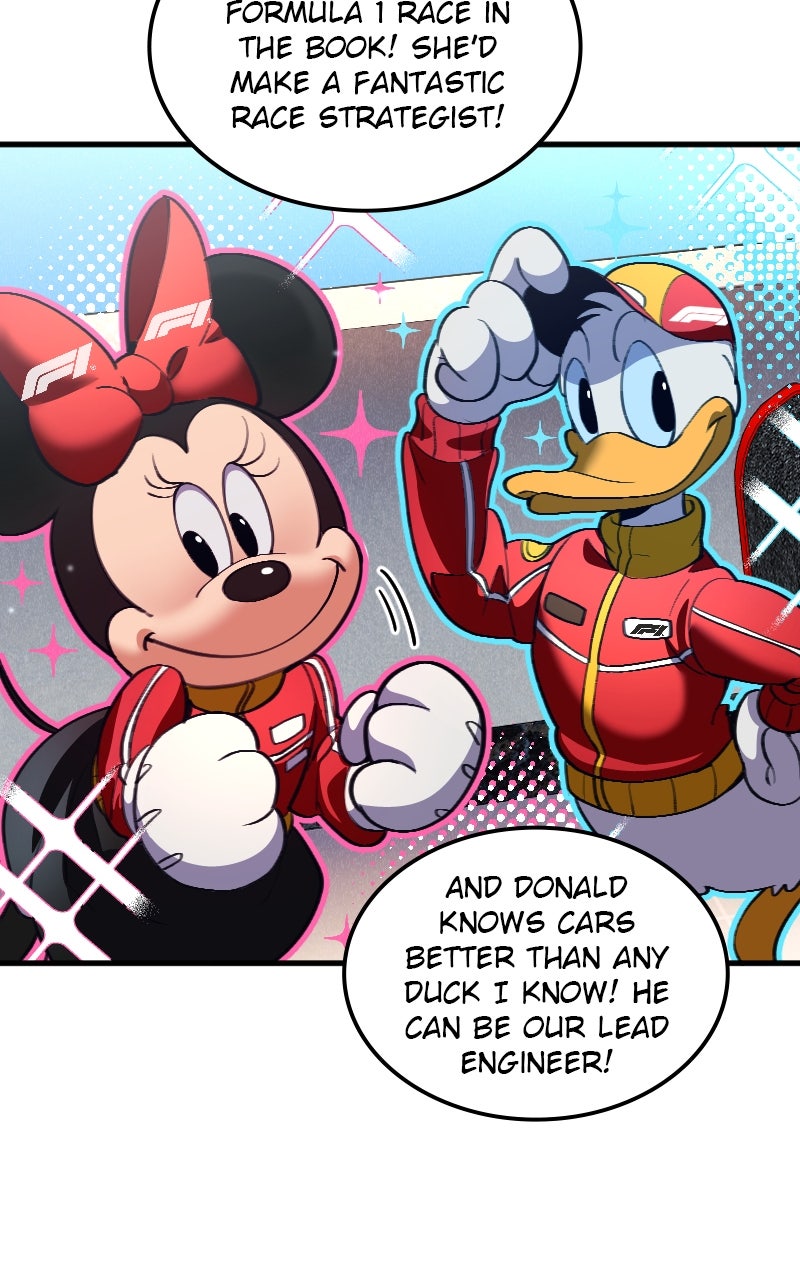 Mickey x F1Racing to the Top! Episode 1 page 109 - 