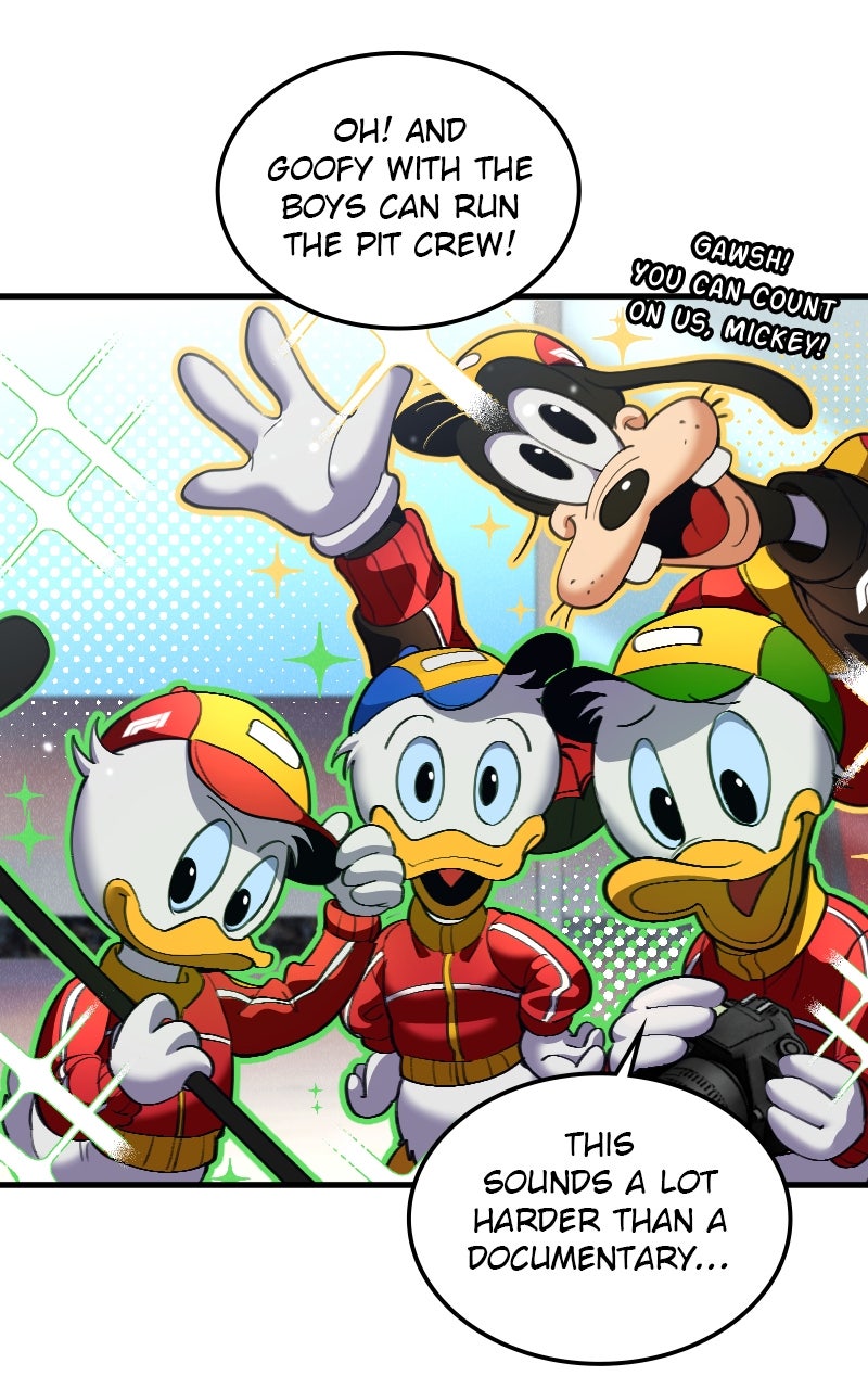 Mickey x F1Racing to the Top! Episode 1 page 110 - 