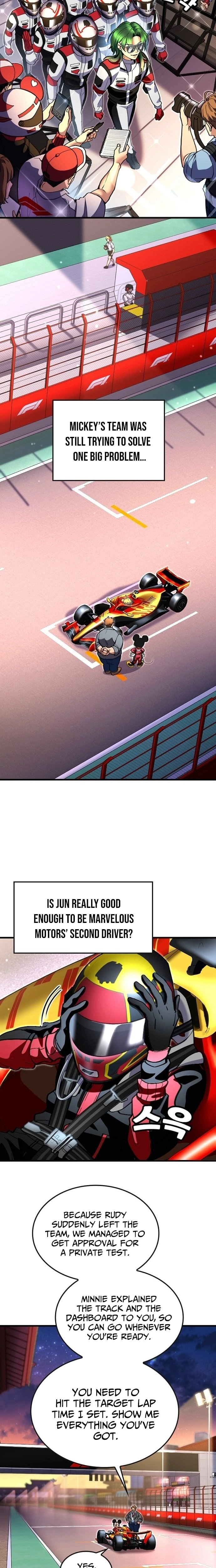 Mickey x F1Racing to the Top! Chapter 2 page 13 - 