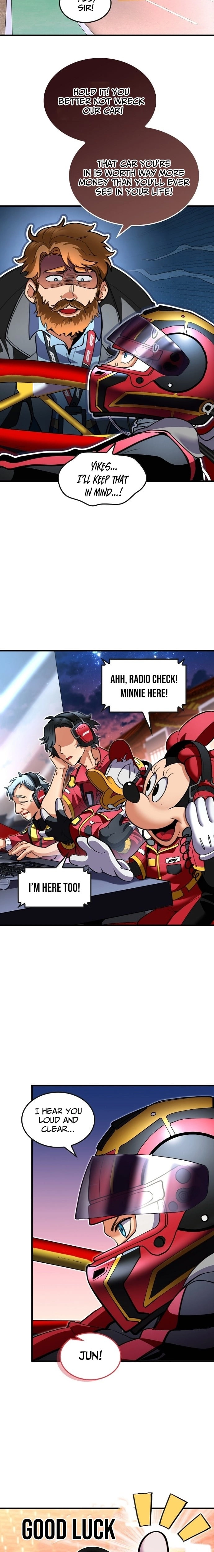 Mickey x F1Racing to the Top! Chapter 2 page 14 - 