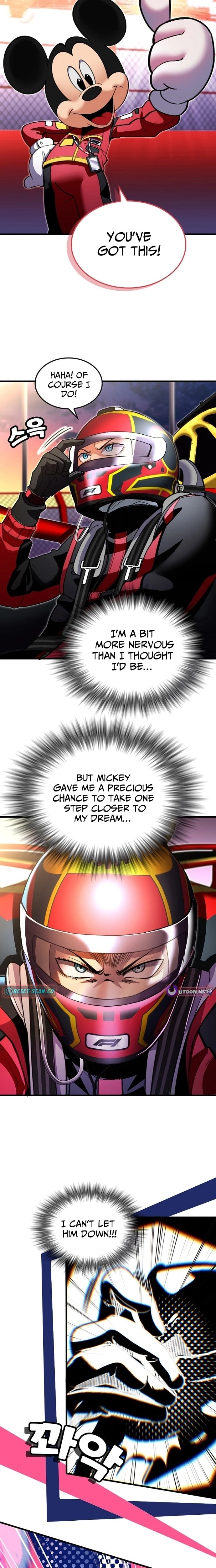Mickey x F1Racing to the Top! Chapter 2 page 15 - 