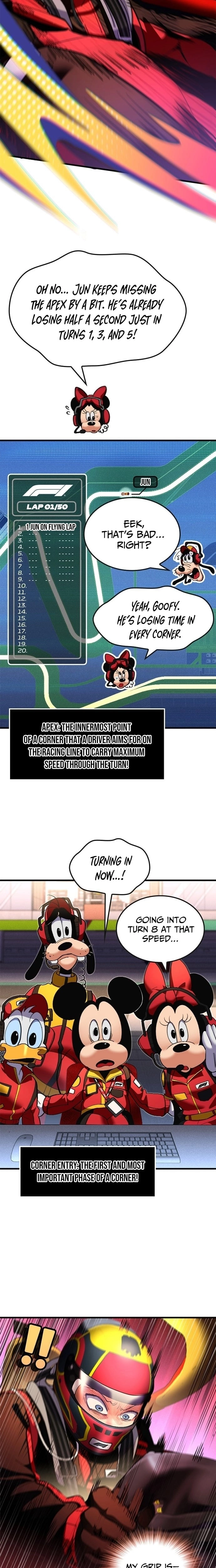 Mickey x F1Racing to the Top! Chapter 2 page 17 - 