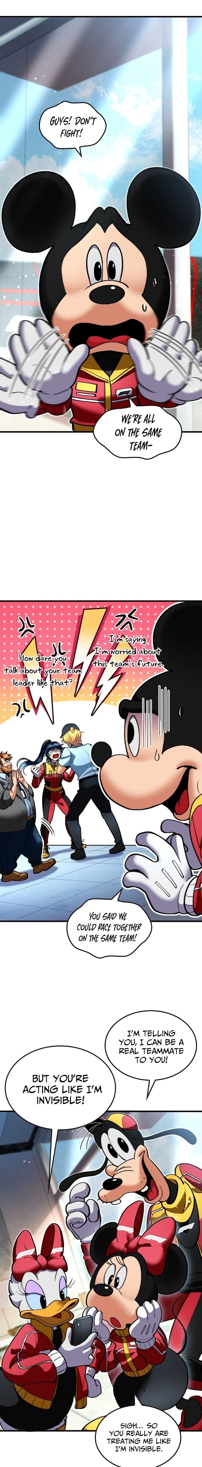 Mickey x F1Racing to the Top! Chapter 2 page 7 - 