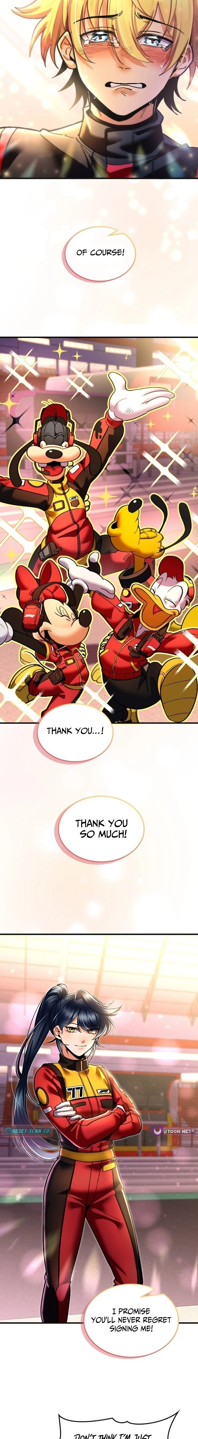 Mickey x F1Racing to the Top! Chapter 3 page 11 - 