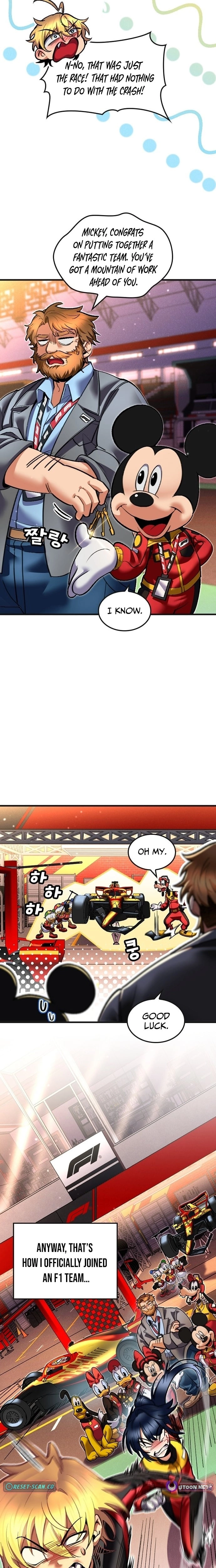 Mickey x F1Racing to the Top! Chapter 3 page 18 - 